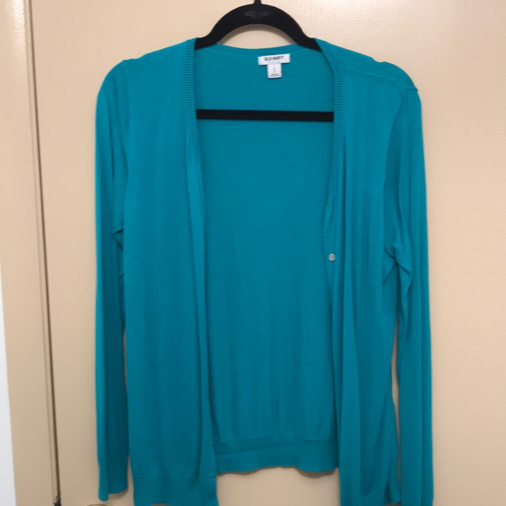 OLD NAVY | Teal Cardigan